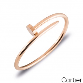 Cartier Rose Gold Plain Juste Un Clou Bracelet Size 20 B6048120 Cartier Rose Gold Plain Juste Un Clou Bracelet Size 20 B6048120